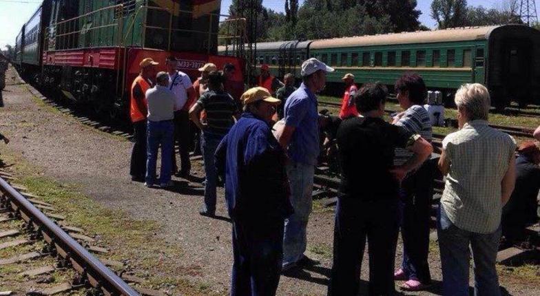 Чиновники Плахотнюка довели железнодорожников до забастовки (ФОТО)