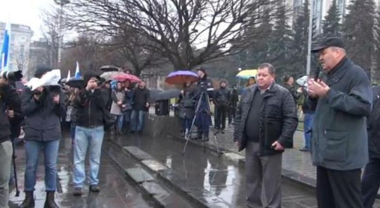 В Кишиневе прошел очередной контролируемый профсоюзами «протест»