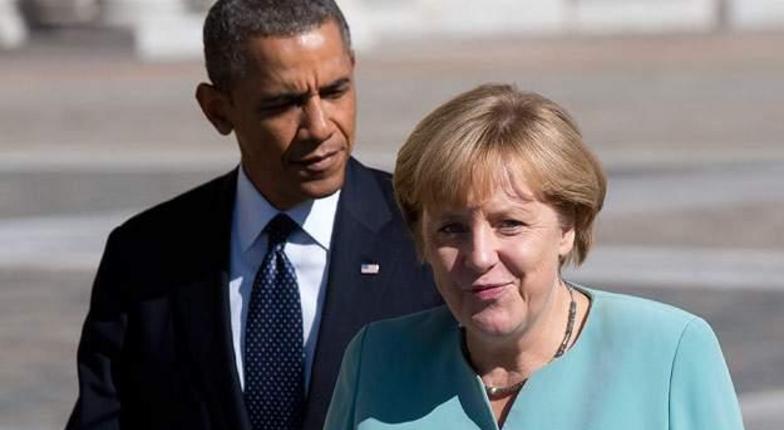 Меркель уговорила Обаму не поставлять оружие в Украину