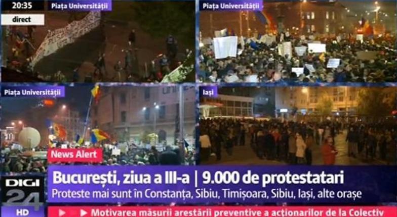 В Румынии продолжаются многотысячные протесты против коррупции