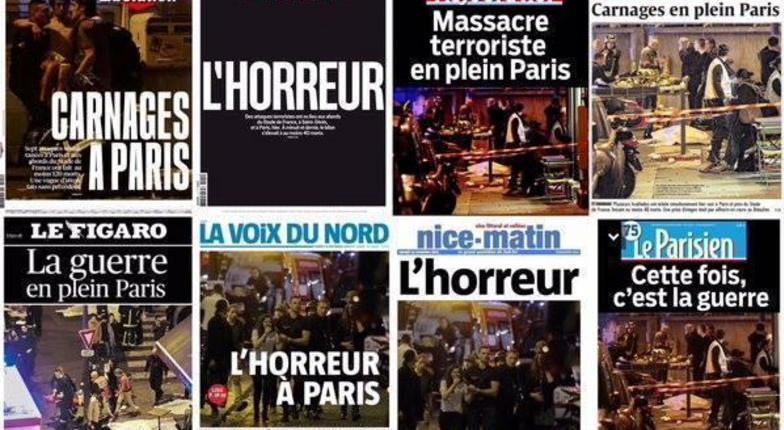 Сообщается о гибели свыше 150 человек в терактах в Париже