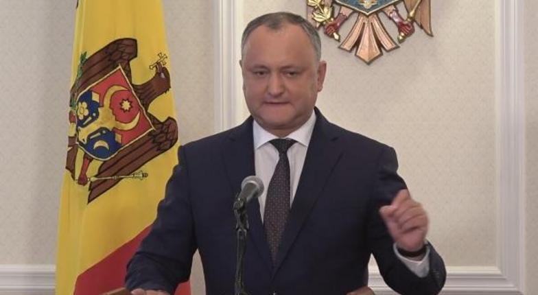 Додон: Я президент не Молдовы, а лишь ее большинства