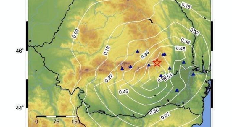 Электронщики запутали данные о времени произошедшего в Молдове землетрясения