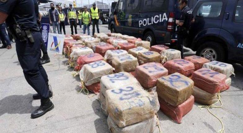 Под молдавским флагом везли кокаин в Испанию