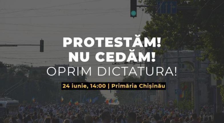 В Кишиневе пройдет массовая акция протеста против режима, отменившего результаты выборов