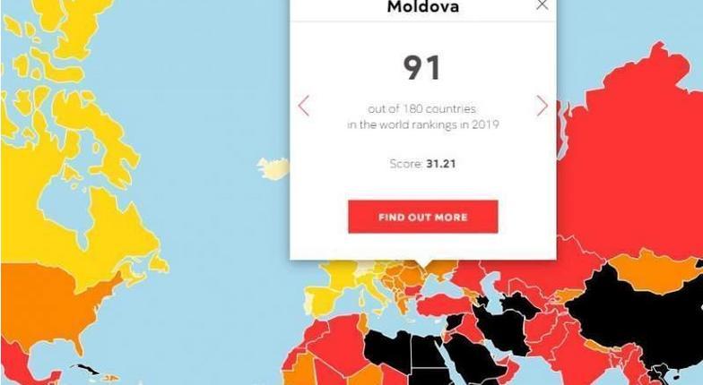 `Репортёры без границ` представили ежегодный рейтинг свободы прессы