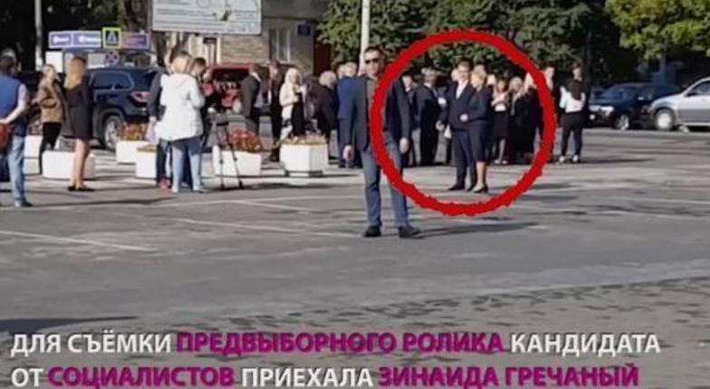МВД Андрея Нэстасе обеспечило съемки ролика для кандидата от партии Додона в Бельцах