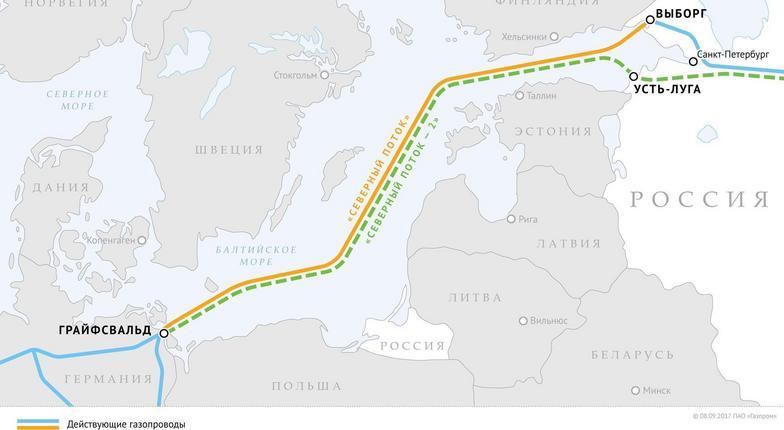 Германия имеет 6 вариантов отказа от строительства российского газопровода "Северный поток-2"