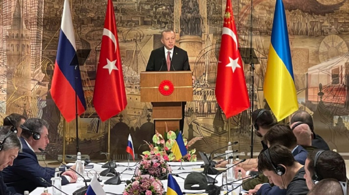 Эрдоган призвал к прекращению огня в Украине
