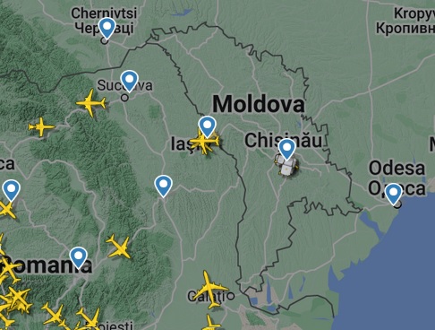 Молдова закрыла воздушное пространство
