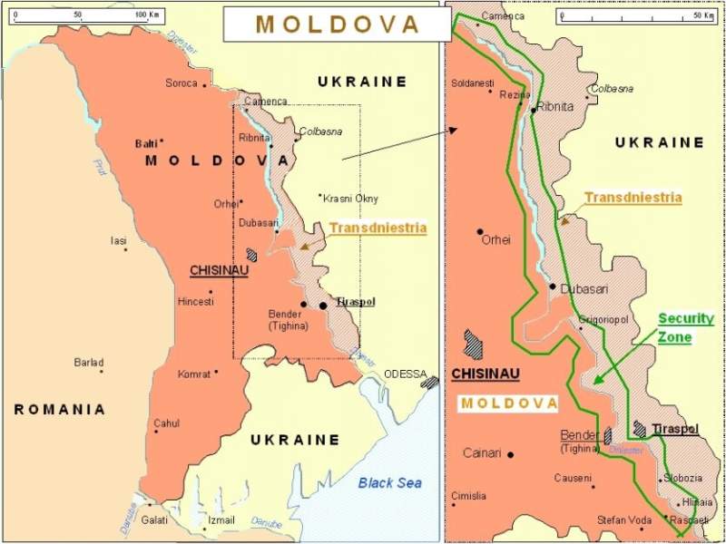 Украина не исключает провокаций на границе с Молдовой